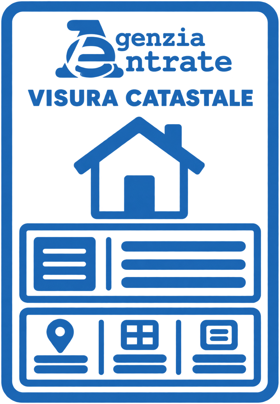 Icona Visure catastali e camerali 